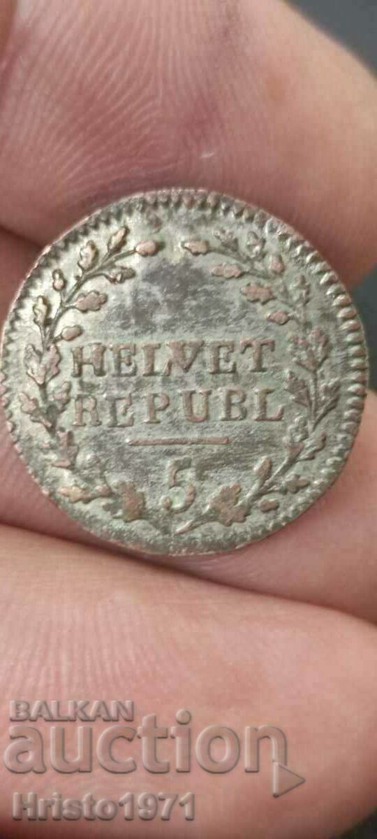 1/2 batzen 1799 Helvetia