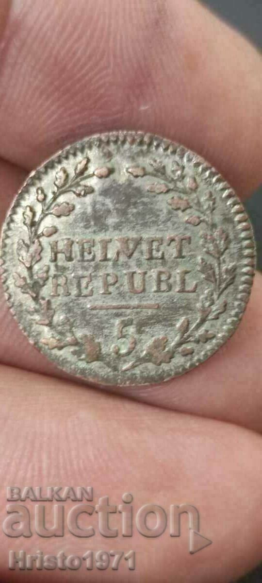 1/2 batzen 1799 Helvetia