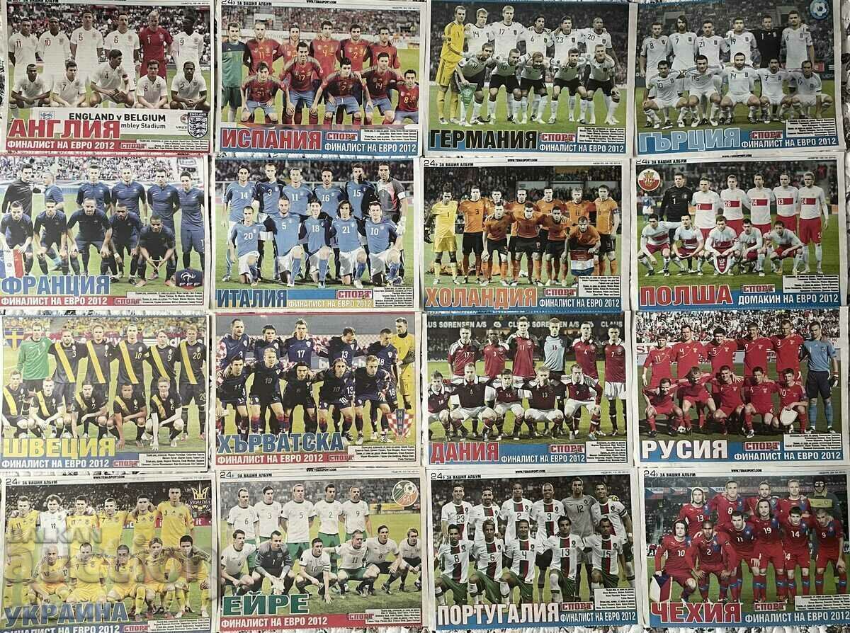 Euro 2012 Football Collection Lot All Teams Italy Spain Euro 2012 Football Collection Lot All Teams Italy Spain