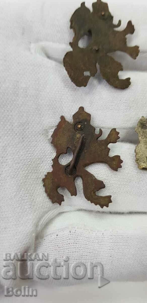 5 τεμάχια βασιλικές κοκάδες, κοκάρδα, σήμα 1936-1942 - 5