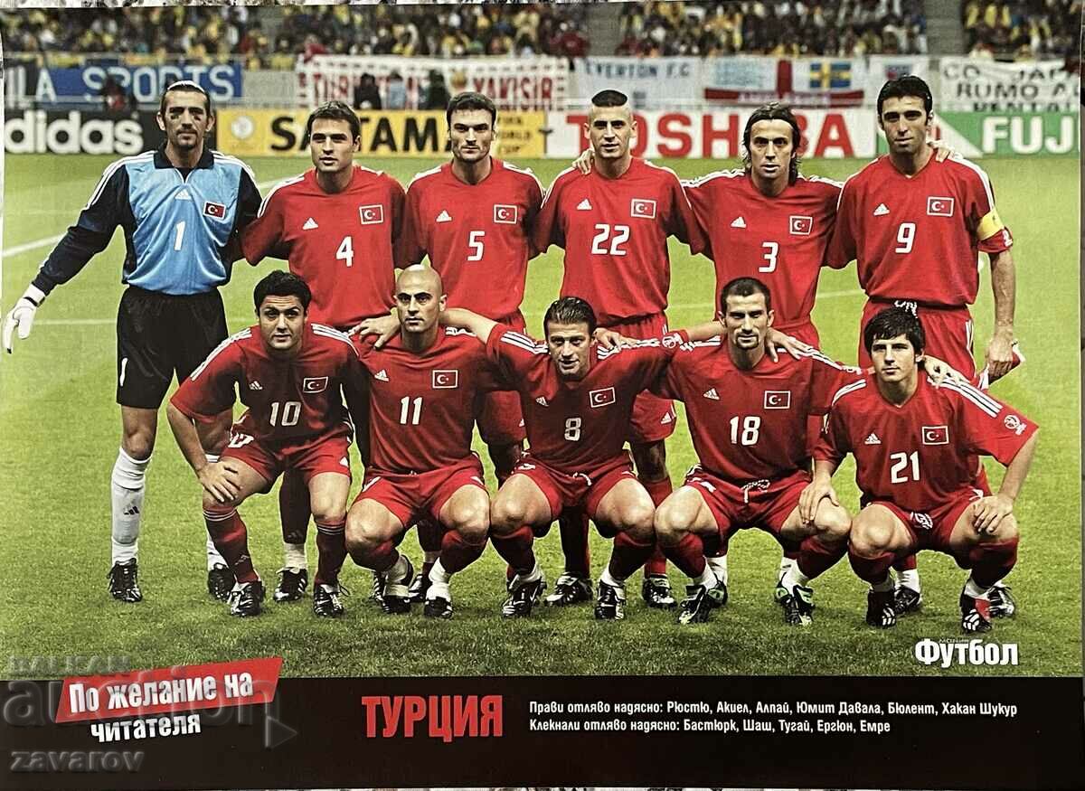 Turkey 2002 World Cup Football Galatasaray Fenerbahce