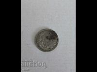 2 LEVA 1882 RARE SILVER B Z C !!!!