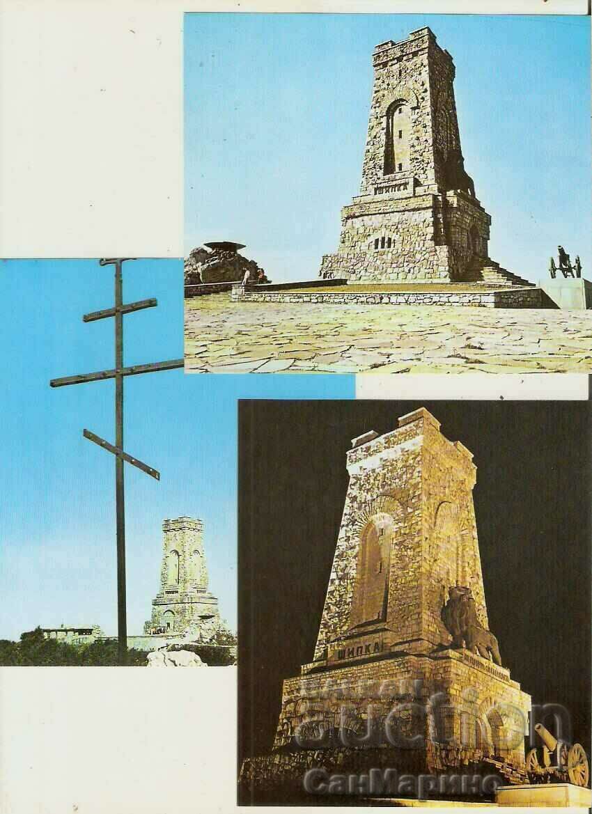 Auction Card Bulgaria Shipka Freedom Monument Album 12 pcs Auction Card Bulgaria Shipka Freedom Monument Album 12 pcs