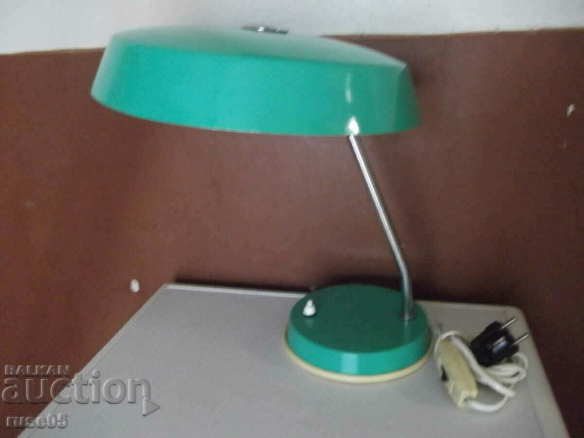 Table lamp "VAS-FĒMIPARI SZ. SZARVAS" Hungarian working