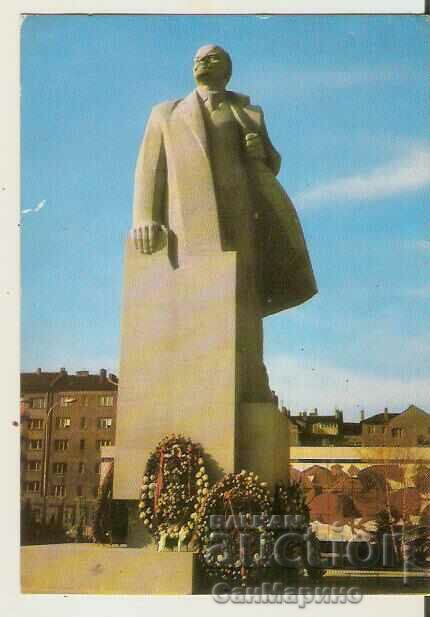 Card Bulgaria Sofia Monumentul lui V.I.Lenin 3*