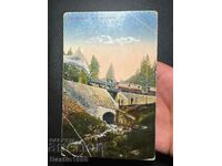 OLD RARE TRAIN POSTCARD