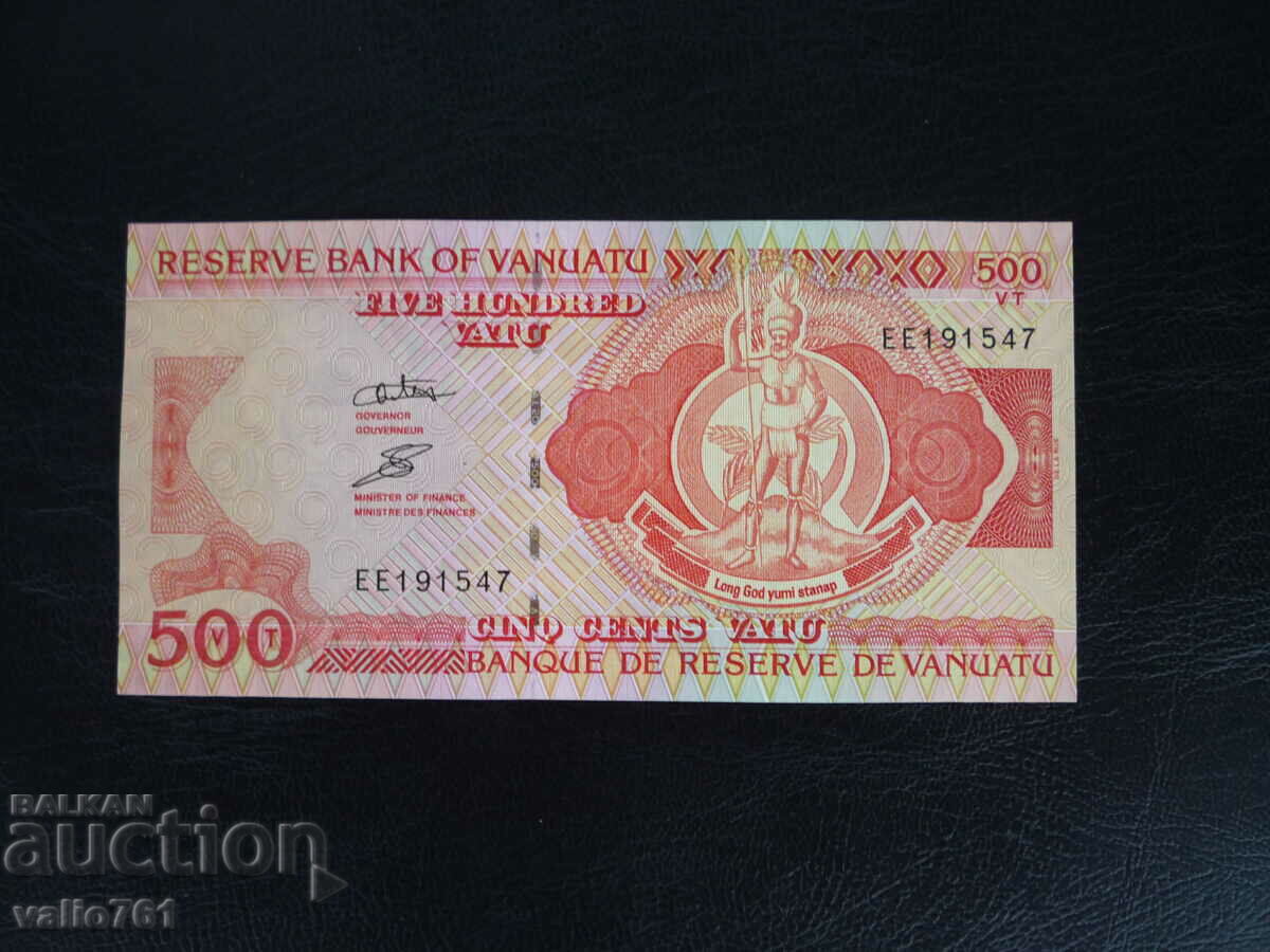 VANUATU 500 VATU 2006 NEW UNC