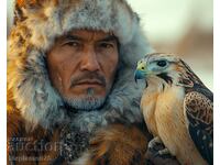 Mongolian Hunter w/ Hawk. Image ® Studio Perfect Image Ltd.