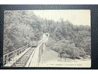 OLD RARE TRAIN POSTCARD