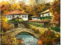 Denitsa Garelova oil painting 50/40 "Autumn mood"