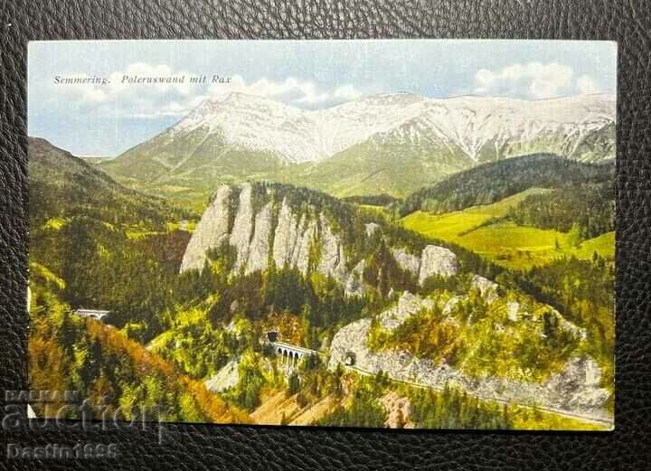 OLD RARE POSTCARD LANDSCAPE MOUNTAIN