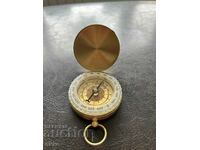 Brass compass