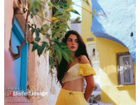 Woman in Santorini. Image ® Studio Perfect Image Ltd.