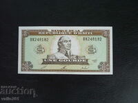 HAITI 1 GOURDE 1993 NOU UNC