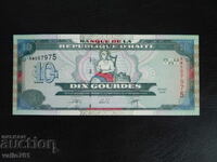 HAITI 10 GOURDE 2000 NOU UNC