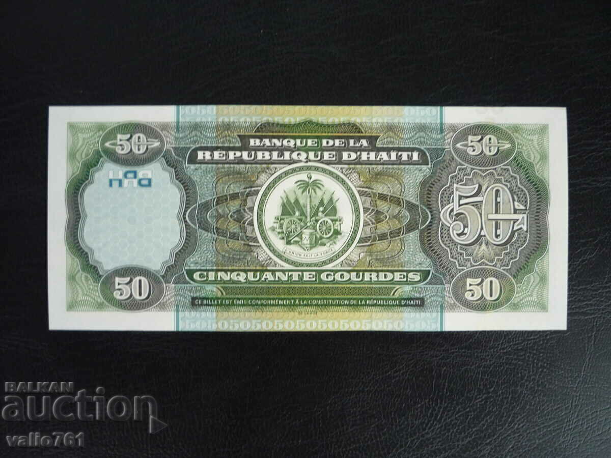 HAITI 50 GOURDES 2003 NOU UNC cu preț € 8.00 | 15.65 BGN HAITI 50 GOURDES 2003 NOU UNC cu preț € 8.00 | 15.65 BGN