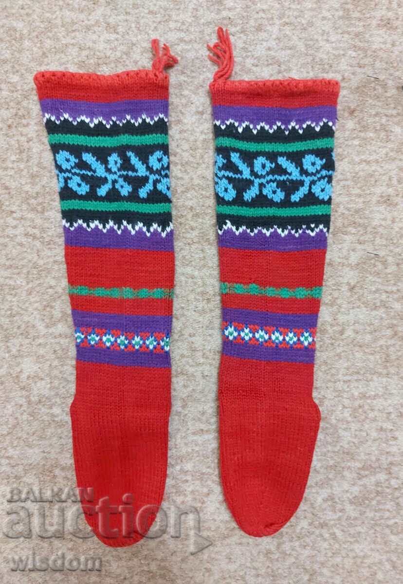 Old children's costume socks