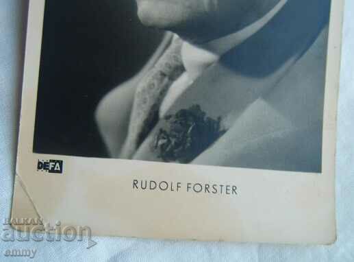 Стара снимка актьор Рудолф Форстер/Rudolf Forster, Австрия с цена 2.00 лв. | € 1.02
