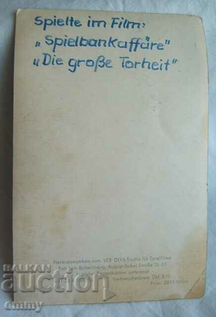 Аукцион Стара снимка актьор Рудолф Форстер/Rudolf Forster, Австрия