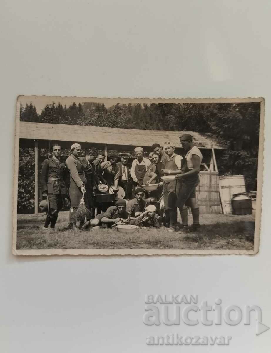 Old Romanian postcard from Brasov - 1936.