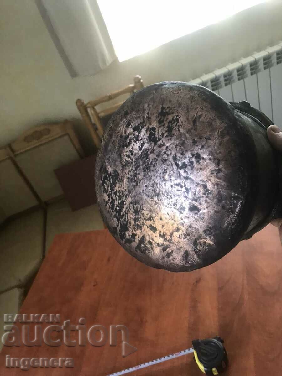 COTTLE CAUTLE MENCHE COPPER HONEY ANTIQUE RITUAL VESSEL LITTLE - 6