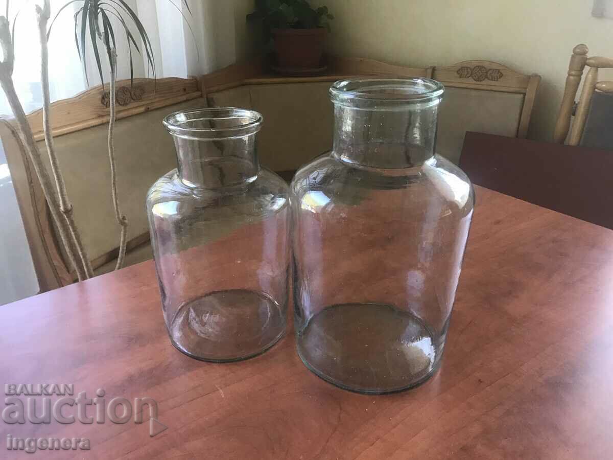 GLASS JAR 6+ LITERS FOR PICKLES FROM THE EARLY SOC - 6 GLASS JAR 6+ LITERS FOR PICKLES FROM THE EARLY SOC - 6