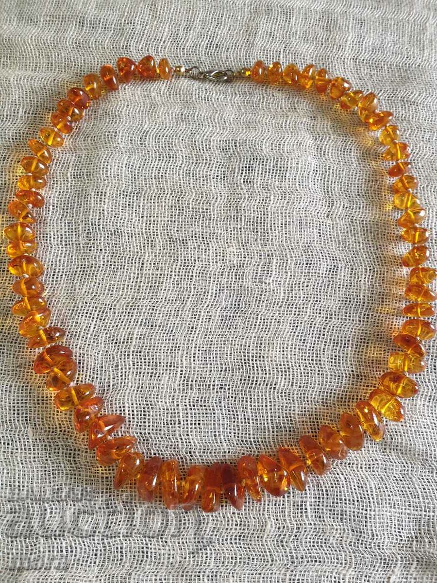 Natural Baltic amber necklace