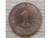 1 pfennig 1896 - Γερμανία