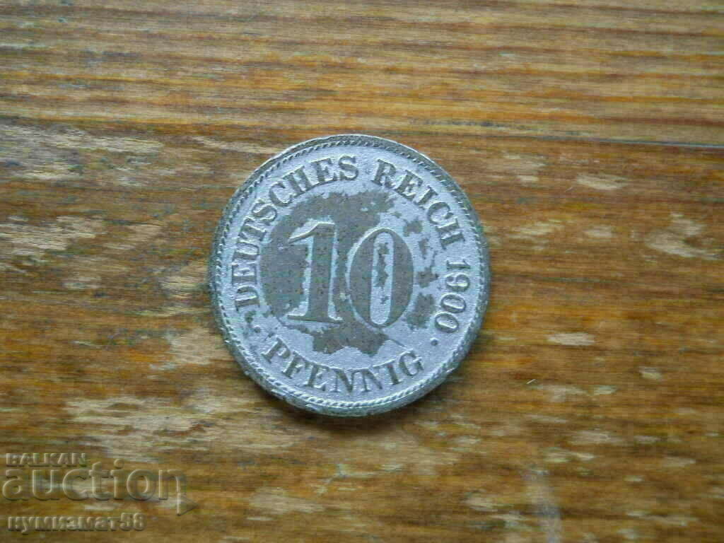 10 Pfennig 1900 - Germania (G)