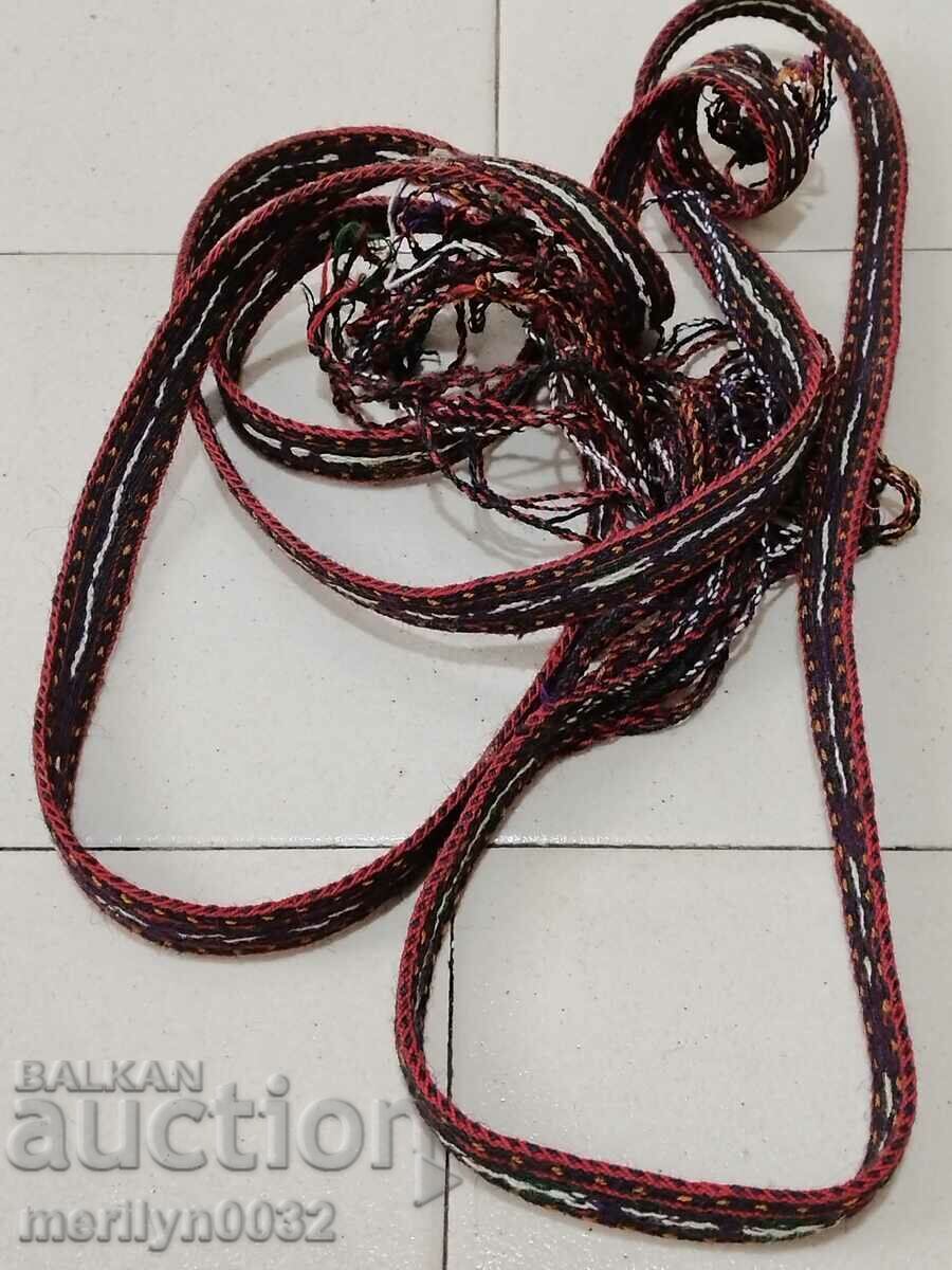 Old handwoven belt, girdle, costume belt - 6 Old handwoven belt, girdle, costume belt - 6