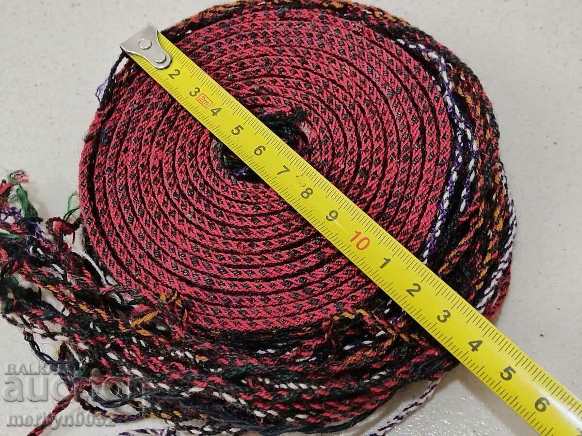 Old handwoven belt, girdle, costume belt - 7 Old handwoven belt, girdle, costume belt - 7