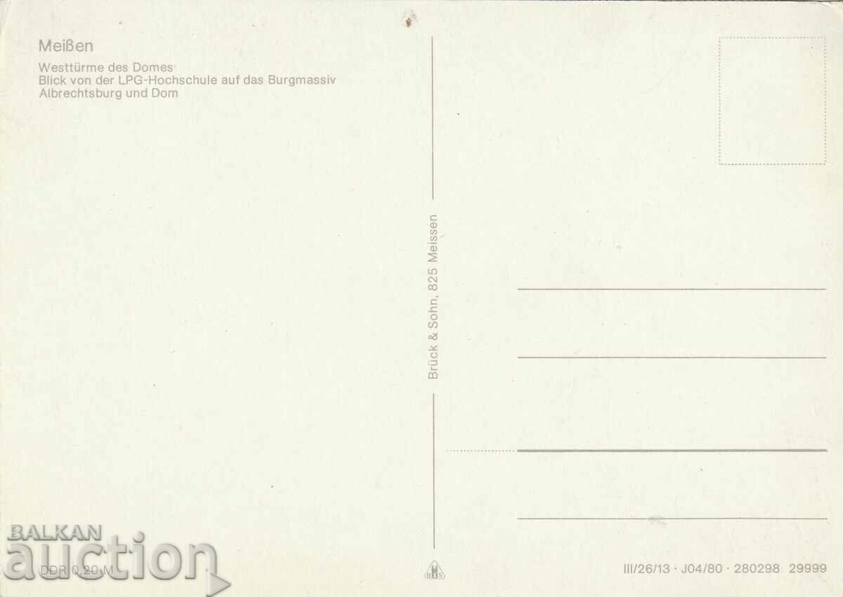 Germany PK - Views from Meissen with price 0.50 BGN | € 0.26 Germany PK - Views from Meissen with price 0.50 BGN | € 0.26
