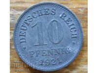 10 Pfennig 1921 - Germany