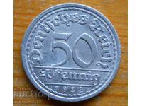 50 Pfennig 1922 - Germania ( A )