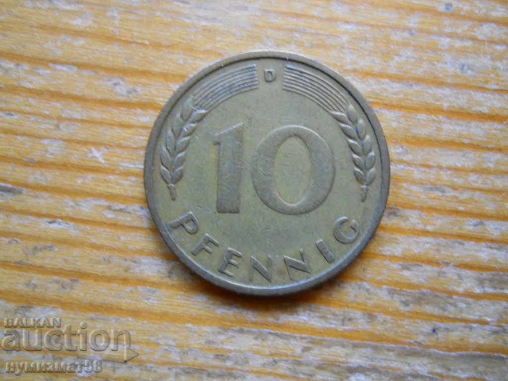 10 Pfennig 1949 - Germany ( D )