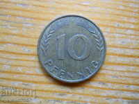 10 Pfennig 1950 - Germania (F)