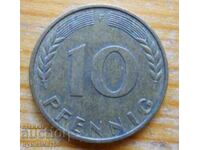 10 Pfennig 1950 - Germania (F)