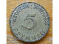 5 Pfennig 1950 - Germany ( F )