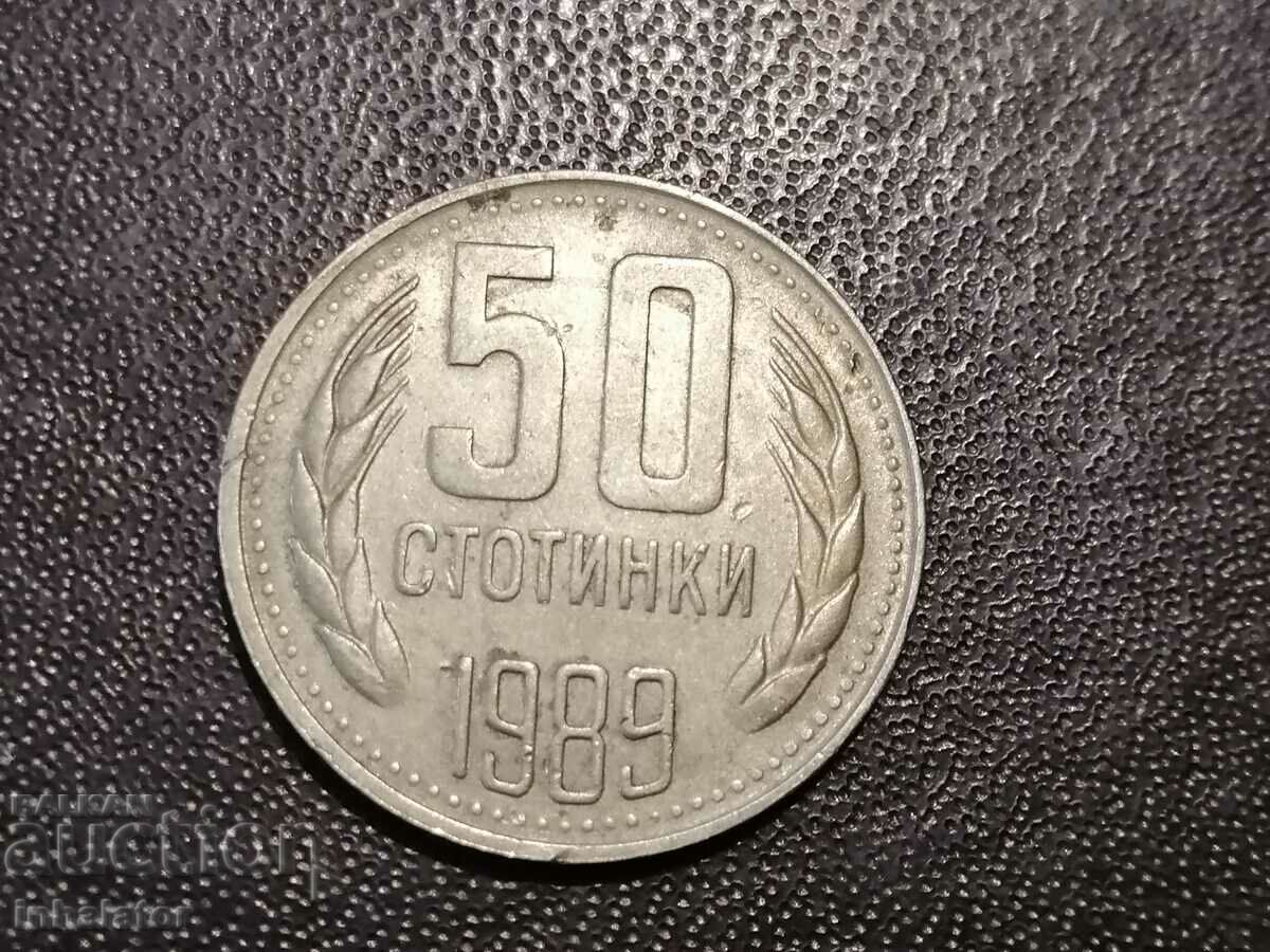 1989 50 de cenți