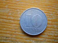 10 pfennig 1968 - GDR