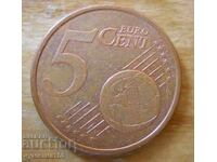 5 euro cents 2007 - Germany