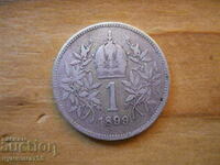 1 kroner 1899 (silver) - Austria