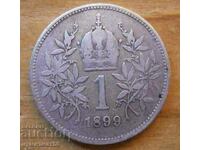 1 kroner 1899 (silver) - Austria