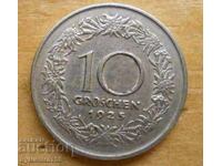 10 groschi 1925 - Austria