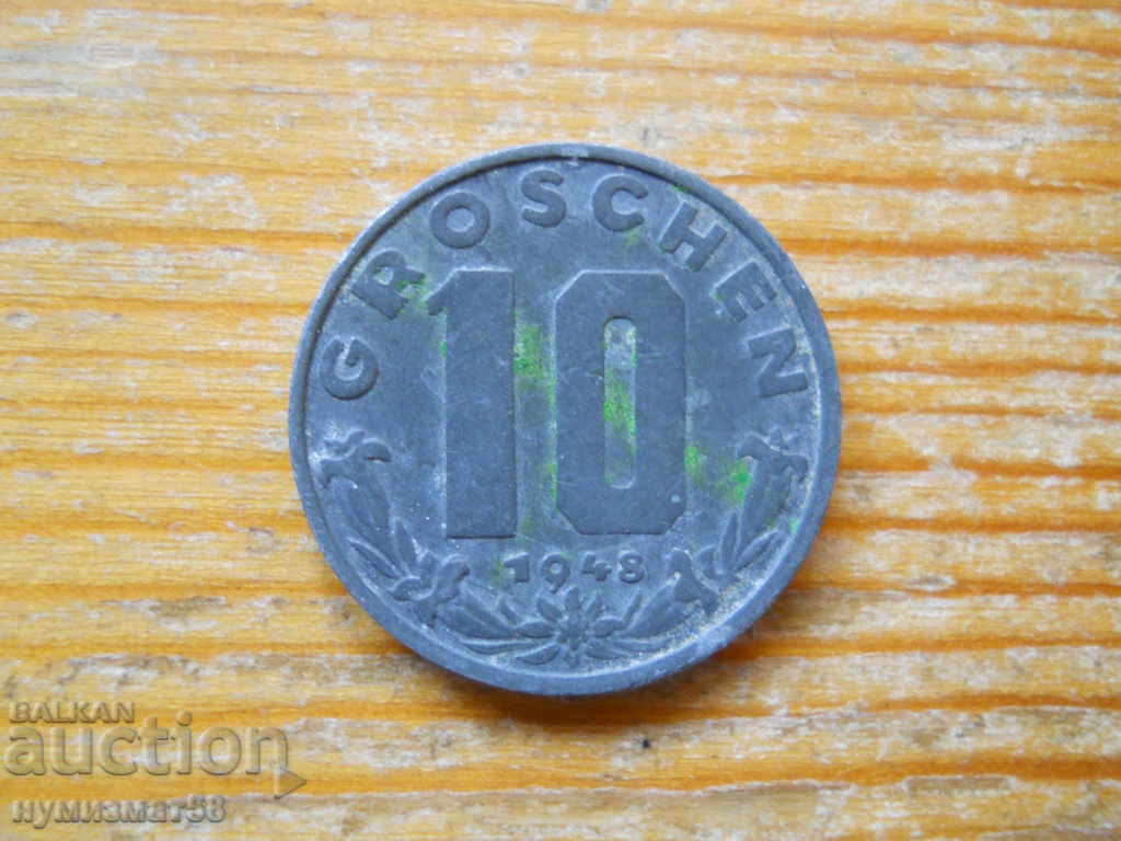 10 groschi 1948 - Austria