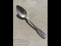 German silver tea spoon 19th century.