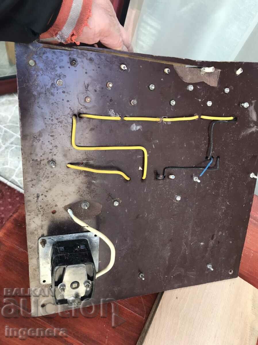 ELECTRICAL PANEL ELECTROMETER CLOCK FUSES BASE KEY - 7 ELECTRICAL PANEL ELECTROMETER CLOCK FUSES BASE KEY - 7