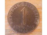 1 Shilling 1960 - Austria