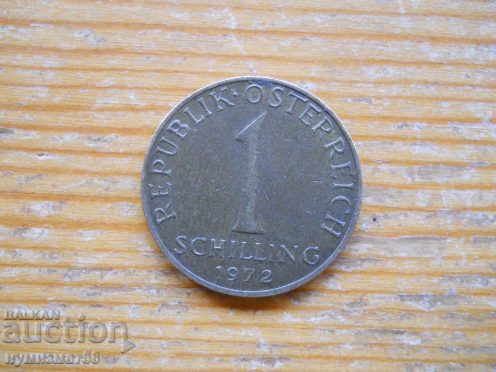 1 șiling 1972 - Austria