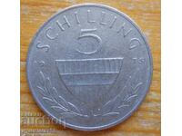 5 Shillings 1975 - Austria